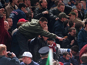 Lansdowne Road riot 25 years o...